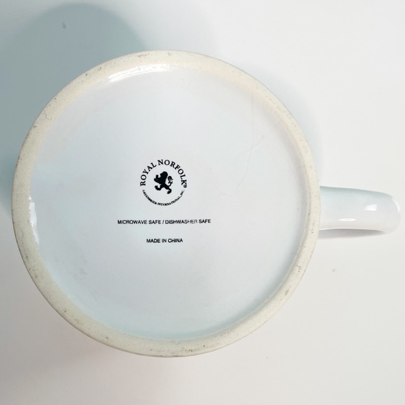 Royal Norfolk Coffee Cup Its So Good To Be Home White Mug - Picture 6 of 6